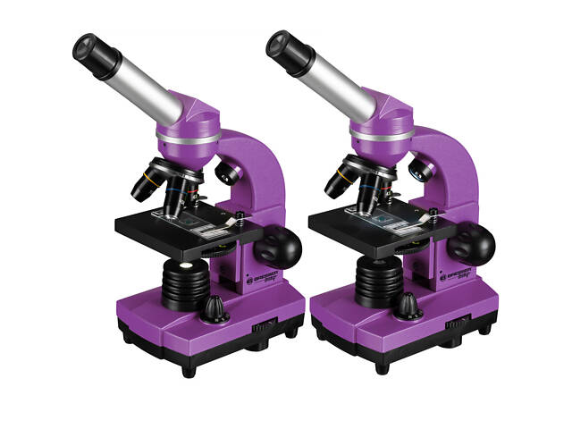 Мікроскоп Bresser Junior Biolux SEL 40x-1600x Purple з адаптером для смартфона (8855600TJ5000) - Фото 6