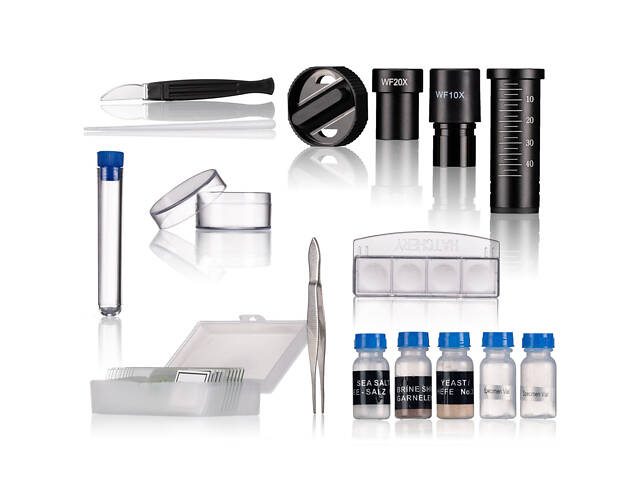 Мікроскоп Bresser Junior Biolux SEL 40x-1600x Purple з адаптером для смартфона (8855600TJ5000) - Фото 7