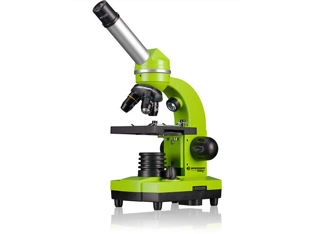 Мікроскоп Bresser Junior Biolux SEL 40x-1600x Green з адаптером для смартфона (8855600B4K000) - Фото 2