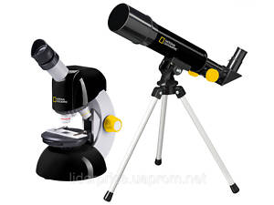 Мікроскоп National Geographic Junior 40x-640x + Телескоп 50/360 (9118400), оригінал!