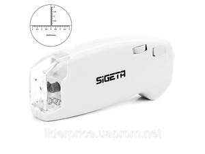 Мікроскоп SIGETA MicroGlass 40x R/T (зі шкалою), Оригінал