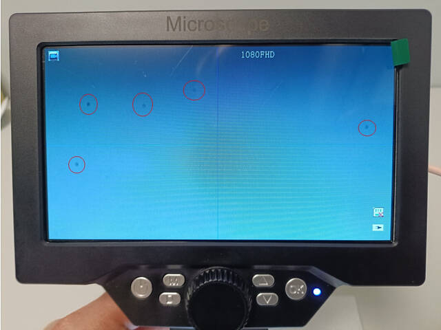 Микроскоп цифровой с 7' дюймовым LCD экраном GAOSUO G1200HD, питание от сети (Товар с дефектом) - Фото 6