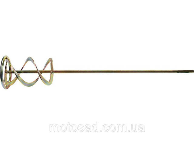 Міксер для буд.сумішей оцинкований YATO: Ø=70 x 400мм, НЕХ, max 5-10 кг [20]