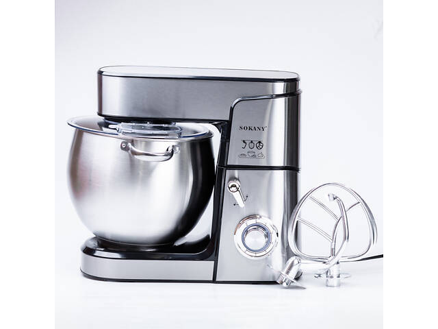 Миксер планетарный Sokany SK-624 Stand Mixer 1800W 13l планетарный миксер - Фото 2