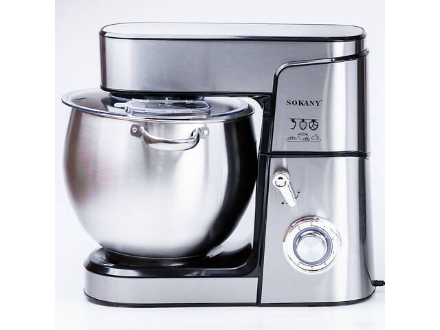 Миксер планетарный Sokany SK-624 Stand Mixer 1800W 13l планетарный миксер - Фото 3