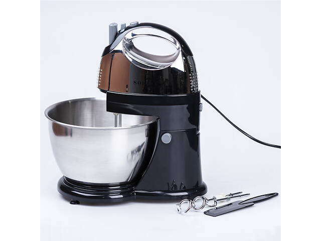 Миксер стационарный Sokany KF-906CS Stand Mixer 500W 4l тестомес - Фото 2