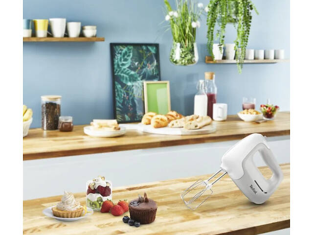 Міксер стаціонарний Tefal HT464138 500 Вт сірий - Фото 5