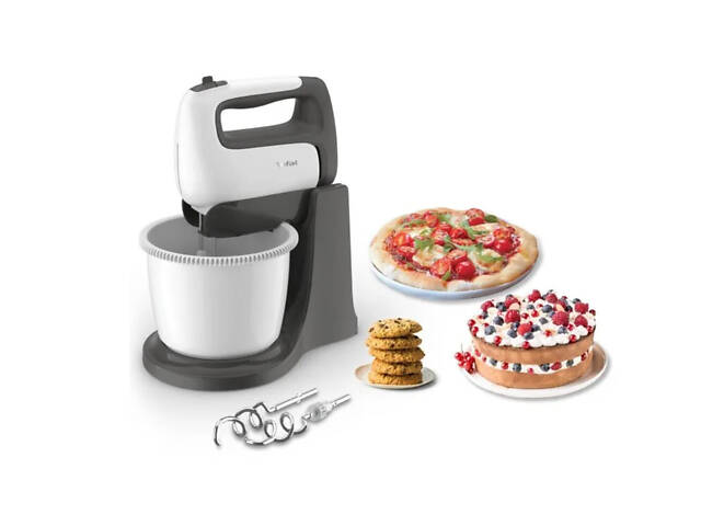 Міксер стаціонарний Tefal HT464138 500 Вт сірий - Фото 4