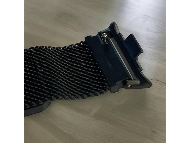 Міланський сітчастий ремінець Primo для годинника Redmi Watch 4 / Xiaomi Mi Band 8 Pro - Black - Фото 2