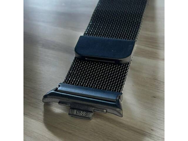 Міланський сітчастий ремінець Primo для годинника Redmi Watch 4 / Xiaomi Mi Band 8 Pro - Black - Фото 3