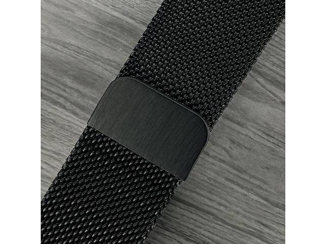 Міланський сітчастий ремінець Primo для годинника Redmi Watch 4 / Xiaomi Mi Band 8 Pro - Black - Фото 5