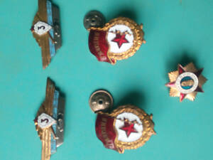 Милитарные знаки всего 5 штук