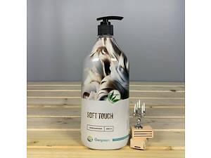 Мило рідке Bergreen Soft touch з дозатором - 1000 мл.