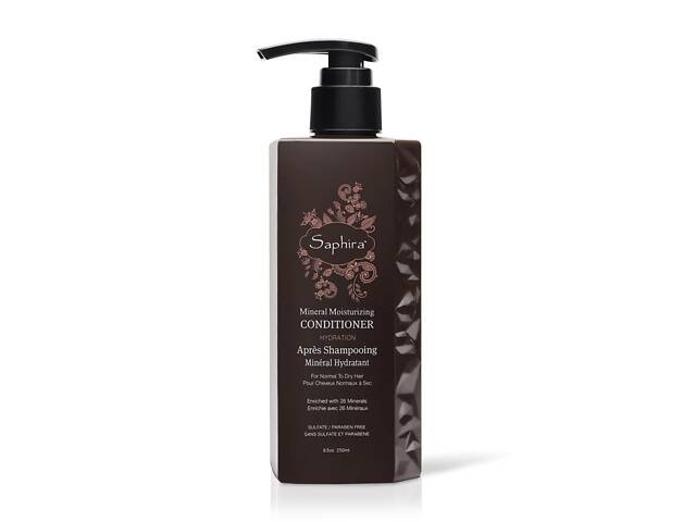 Минеральный кондиционер для увлажнения волос Saphira Hydration 250 мл