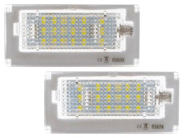 Mini Cooper R50 R52 R53 світлодіодні лампи підсвічування номерного знака 2 шт. комплект., Код 8813