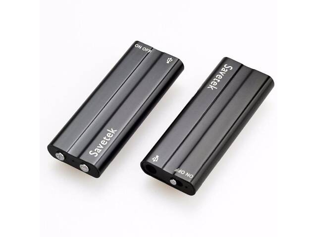 Міні диктофон c MP3 плеєром Savetek 500 (GS-R01), 8 Гб, 18 годин запису - Фото 5