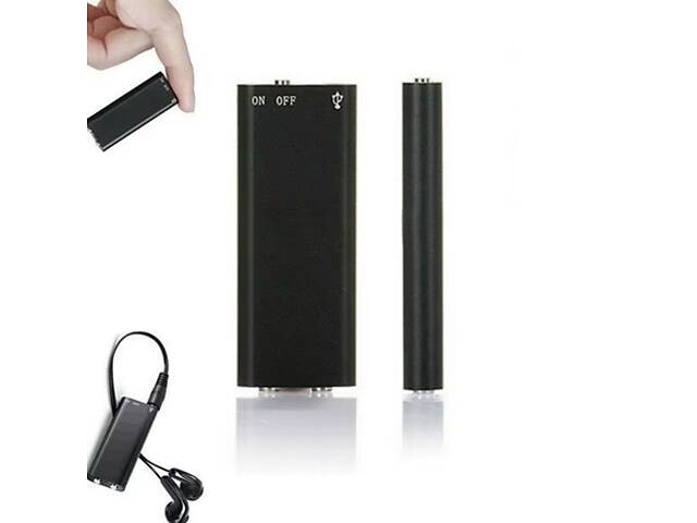 Мини диктофон с активацией голосом Nectronix R01, 8 Гб памяти, Mp3, VOR, 8 часов записи - Фото 6