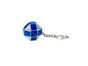 Міні-головоломка RUBIK'S - ЗМІЙКА БІЛО-БЛАКИТНА (з кільцем)