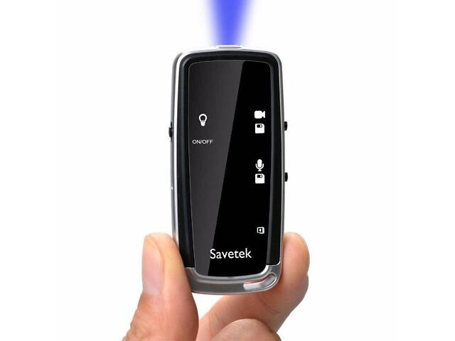 Мини камера брелок видеорегистратор с диктофоном Savetek GS-D50, FullHD 1080P, без памяти - Фото 1