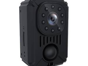 Мини камера с датчиком движения Nectronix MD31, Full HD 1080P, SD до 128 ГБ, аккумулятор 1500мАч