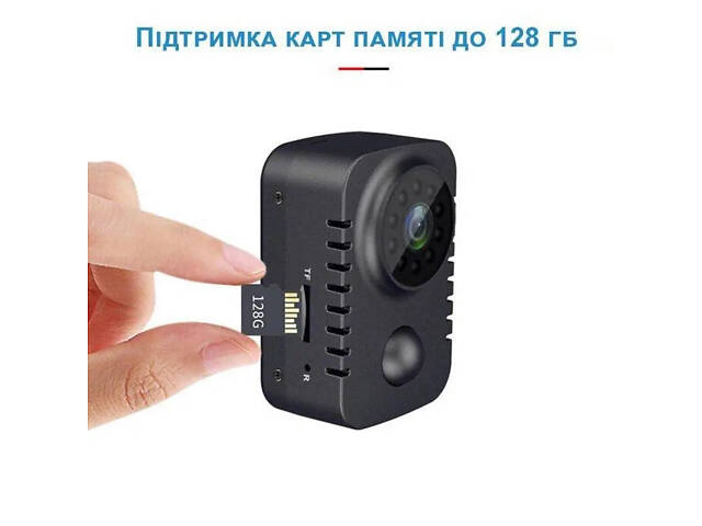 Мини камера с датчиком движения, ночным виденьем и записью на карту памяти Nectronix MD29, FullHD 1080P, до 30 - Фото 7