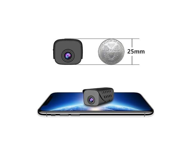 Мини камера wifi c видеорегистратором и записью на карту памяти до 128 Гб Nectronix H9W, с аккумулятором 850 мАч - Фото 3