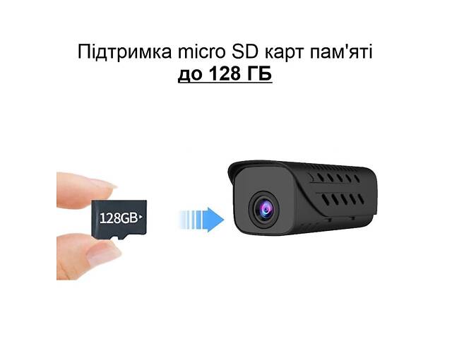 Мини камера wifi c видеорегистратором и записью на карту памяти до 128 Гб Nectronix H9W, с аккумулятором 850 мАч - Фото 5