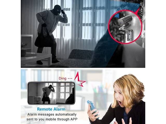 Мини камера wifi c видеорегистратором и записью на карту памяти до 128 Гб Nectronix H9W, с аккумулятором 850 мАч - Фото 7