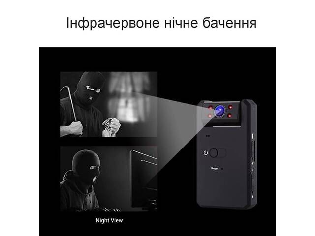 Міні камера wifi з поворотним об'єктивом Wsdcam WD6, до 5 годин автономної роботи, датчик руху, підсвітка - Фото 3