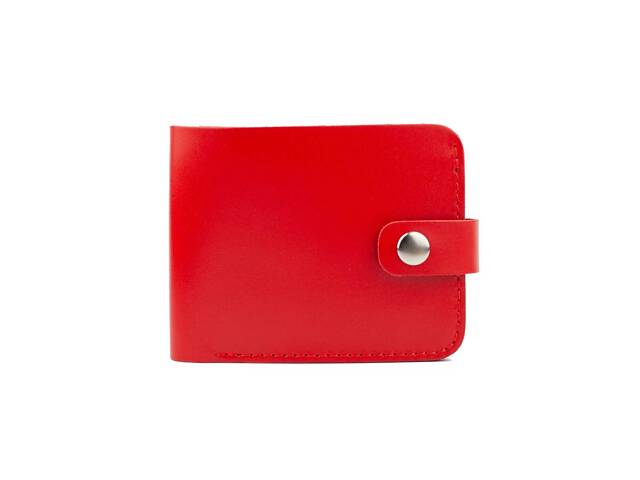 Мини кожаный кошелек Редисон Валли красный Berkani TBR86283 - Фото 1