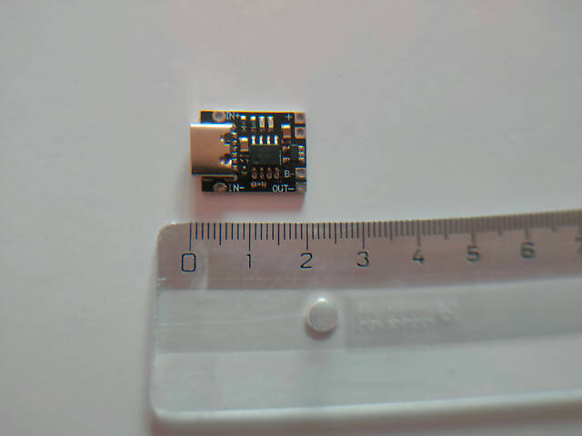 Міні-контролер заряду TP4057 USB-Type-C 5V 1A - Фото 2