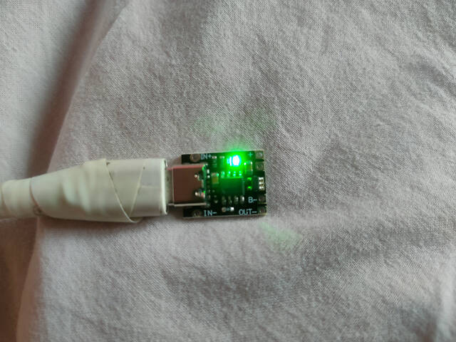 Міні-контролер заряду TP4057 USB-Type-C 5V 1A - Фото 4