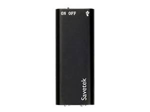 Миниатюрный диктофон с активацией голосом Savetek 200 (GS-R01s), 16 Гб памяти, Mp3, VOX, 8 часов записи