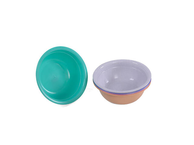 Миска кухонна глибока пластикова Ø 25.7 см H 8.6 см 2.5 л Жовтий - Фото 9