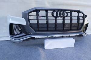 AUDI SQ8 ПЕРЕДНІЙ БАМПЕР ЧОРНИЙ 4M8 6x PDC Q8 s-line