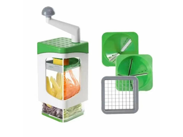 Многофункціональна овочерізка з 7 змінними лезами XPRO MA-22-24 (MER-15444_460) - Фото 4