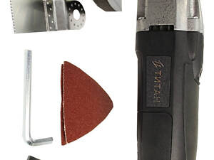 Багатофункціональний інструмент Титан БР20: 180 Вт, 220В, 21000 о/хв., 1,5 кг, реноватор, мультитул