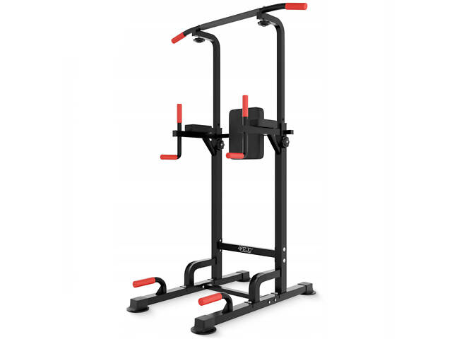 Многофункциональная стойка для подтягиваний 4FIZJO Pro регулируемая Black (P-5905973402620) - Фото 1