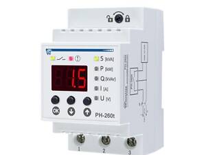 Багатофункціональне реле напруги 63A [NTRN260T3] РН-260Т Новатек-Електро