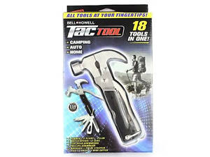 Многофункциональный молоток-гвоздик Bell HOWell Tac Tool 18 в 1