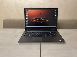 Мобильная рабочая станция Dell Precision 7740, 17,3' FHD IPS, i7-9750, 64GB, 1TB SSD, Nvidia Quadro RTX 4000 8GB