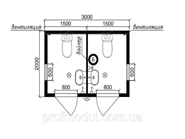Мобильный санузел/Санитарный модуль - Фото 9