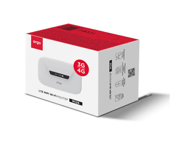 Мобільний Wi-Fi роутер Ergo M126 - Фото 6