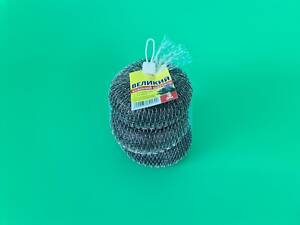 Мочалка железная (а3*50гр ) Сетка (1 пачка)