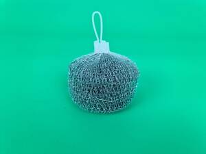 Мочалка железная (а3шт по 10гр) Сетка 'Трійка' Наша Фишка (оцинковка) (1 пачка)