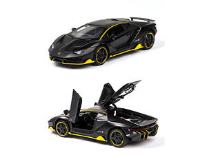 Модель автомобіля Lamborghini LP770 1:32. Звук+горять фари. Металеві ламборджини. Інерційна машинка