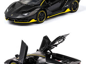Модель автомобиля Lamborghini LP770 1:32. Звук+горят фары. Металлические ламборджины. Инерционная машинка