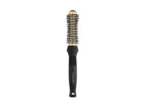 Моделирующая щетка для волос Kashoki Timeless Beauty Hourglass Styling Brush 25 мм Черно-золотистый (5903018915357)