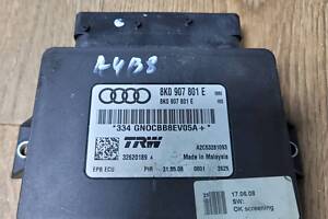 Модуль, блок управления тормоза ручного Audi A4 B8 8K0907801E