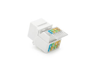 Модуль вузький Keystone Jack RJ-45 кат.5e UTP,17,2 мм, Q50